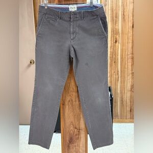 Perk faded black slim Men’s stretch Chino Pants.